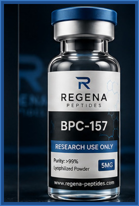 BPC-157 research peptide reference vial