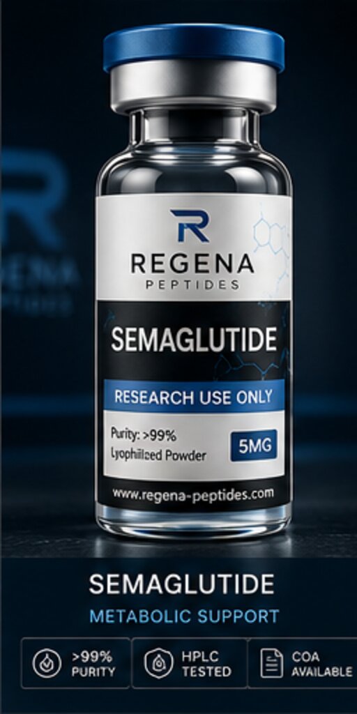 Semaglutide research peptide reference vial