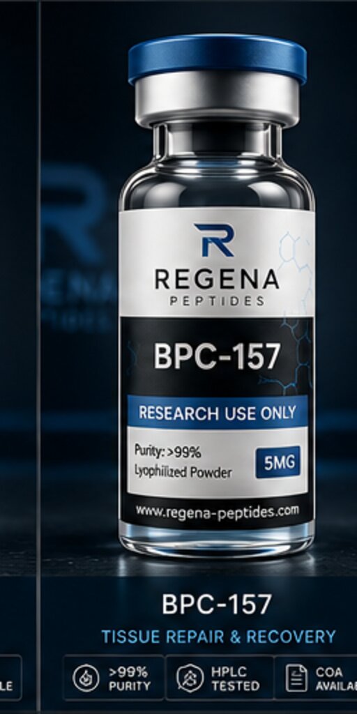 BPC-157 research peptide reference vial