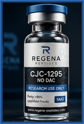 CJC-1295 NO DAC research peptide reference vial